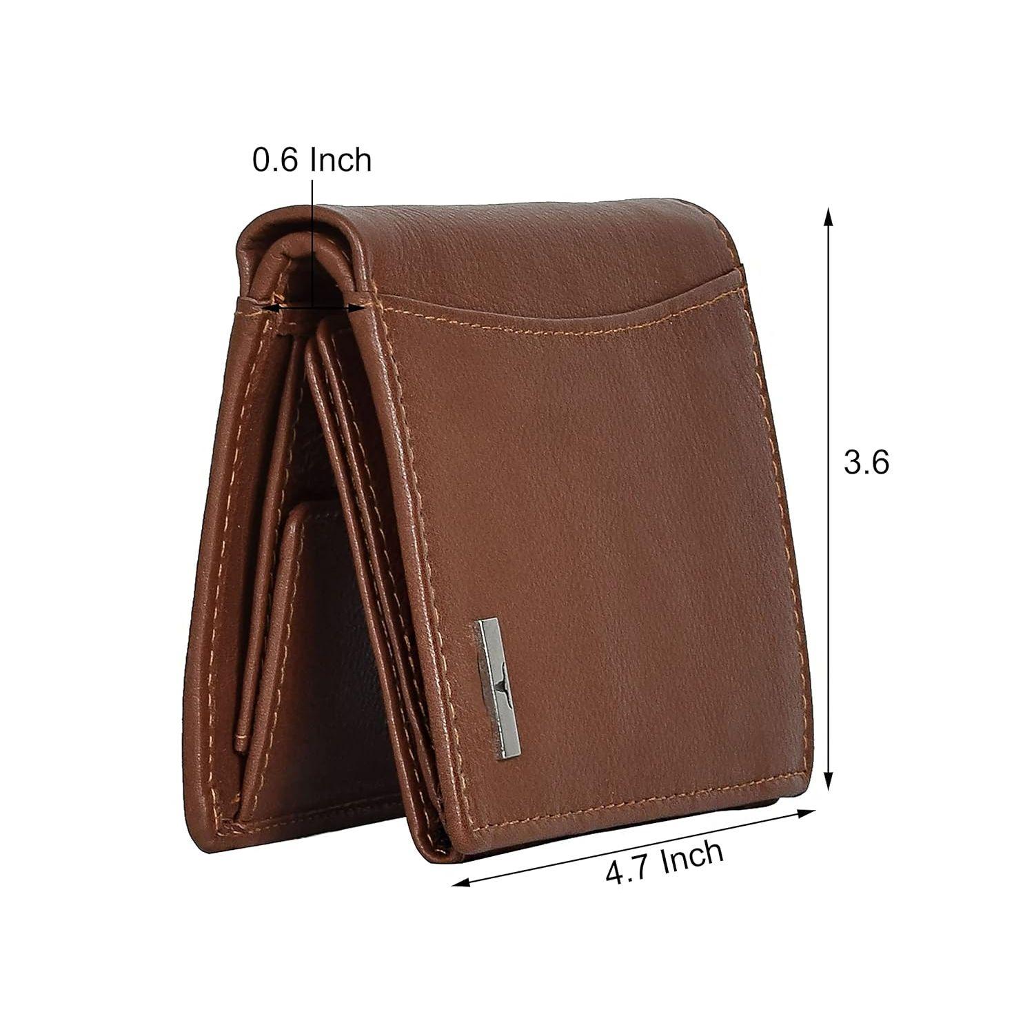 Мужской кожаный кошелек Orlando Redwood — фото 5