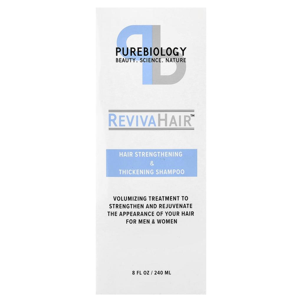 Pure Biology, RevivaHair™, Strengthening and Fortifying Shampoo, 8 fl oz (240 ml)
