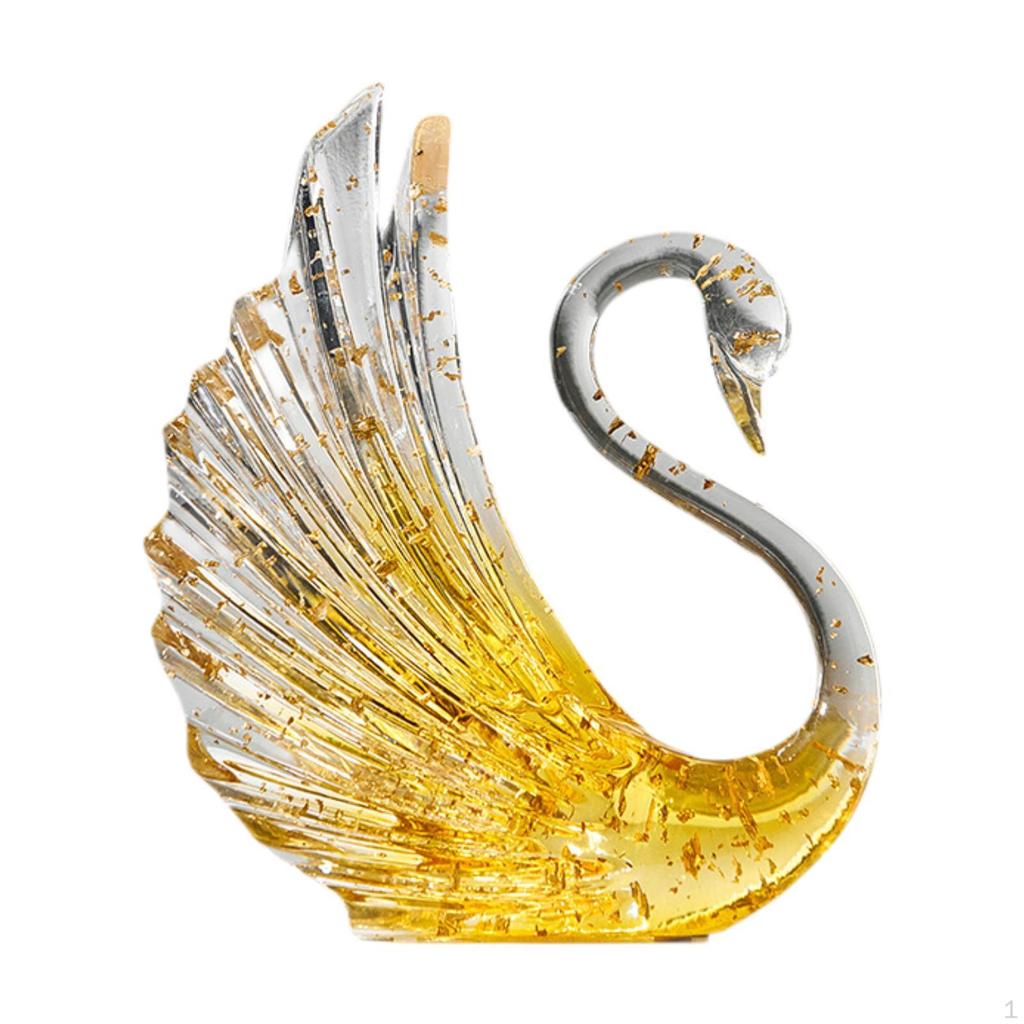 Figure Resin Goose Sculpture for Wedding Centerpiece And Party Decor