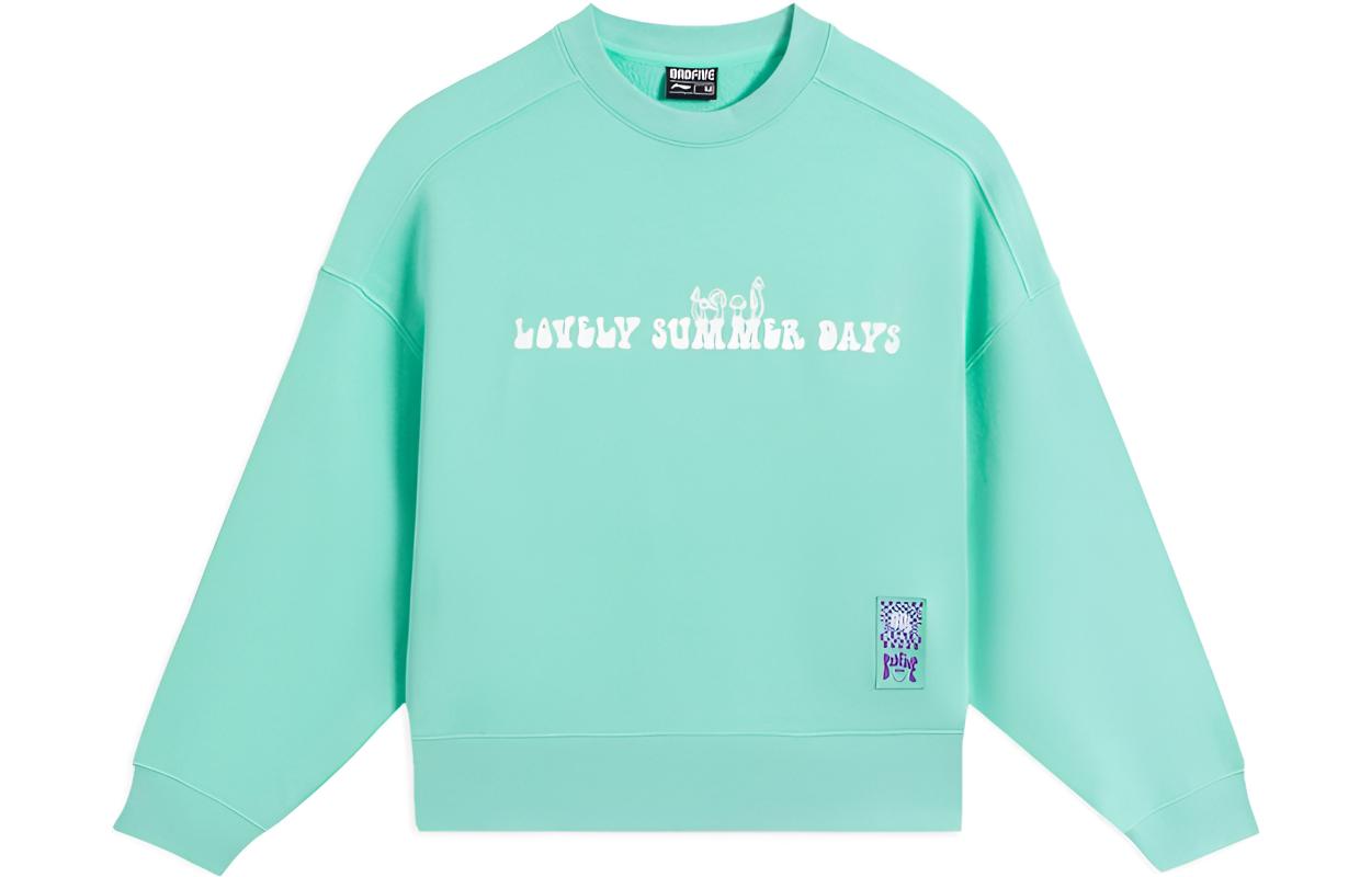 Li Ning Sweatshirt Women s Green AWDS662-2 L