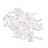 62KD 12/60Pcs Universally Vertical Blind Repair Carriers with Stem Set Blinds Replacement Repairing Parts Window Curtain Kits