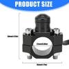 Quick Install Motorcycle Switches Handlebar Mount Horn Headlight Strobe Momentary Button Fuel Efficient Ergonomic Grip