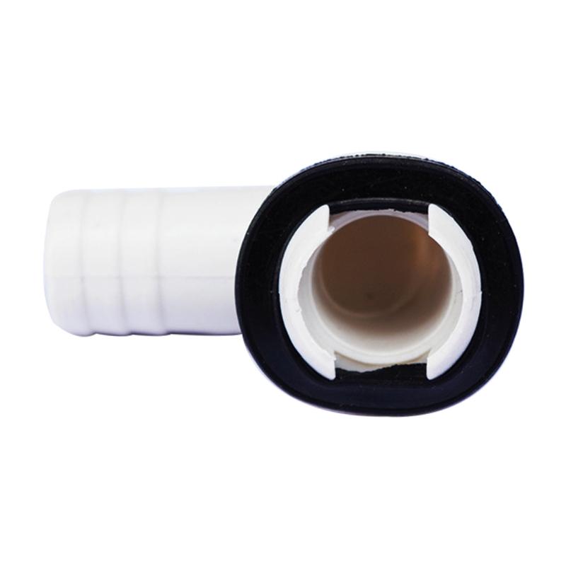 Drain Hose Adapter Replacement 0.75Inch with Rubber Rings Easy to Install Air Conditioner Drain Hose Connector