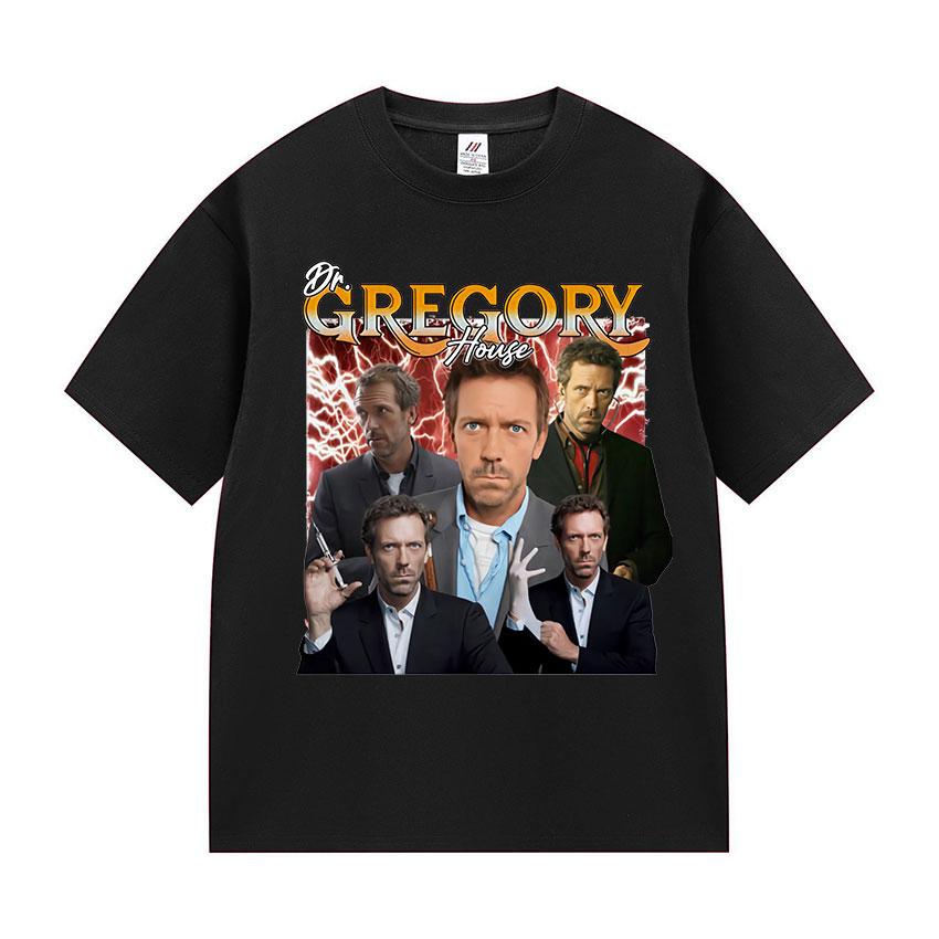 Dr Gregory House Md Funny Meme Tee Shirt Unisexs Women Vintage High Quality Fashion Tshirt Summer 100 Cotton Oversized T Shirts