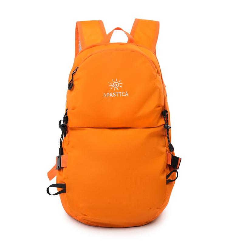 Универсальный спортивный рюкзак для улицы, большая вместимость, легкий, туристический рюкзак, школьная сумка для студента оранжевый