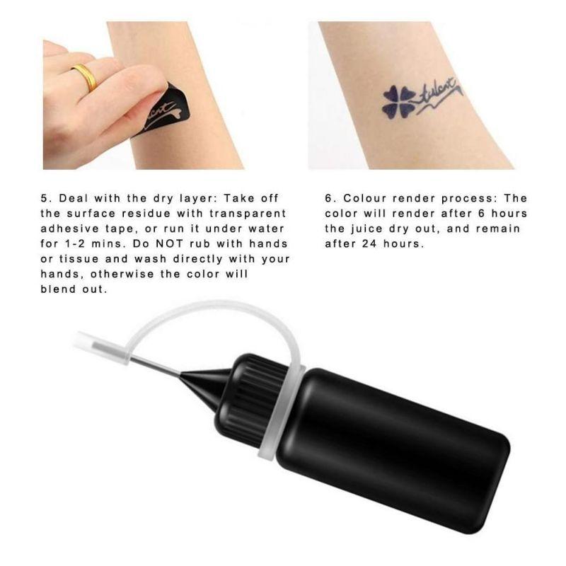 Henna Kegel Indische Henna Tattoo Aufkleber Schwarz Braun Rot Weiß Henna Kegel