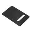 Guitar Back Plate Scratch Resistant Electric Guitar Tremolo Cavity Cover Backplate for ST SQ Black