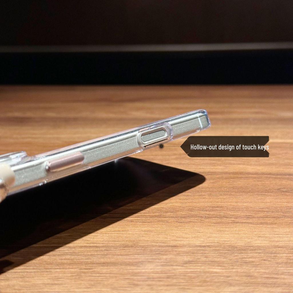 Magnetic Case for iPhone 16/17 Pro Max - Anti-Yellowing, Clear PC, Protective Cover