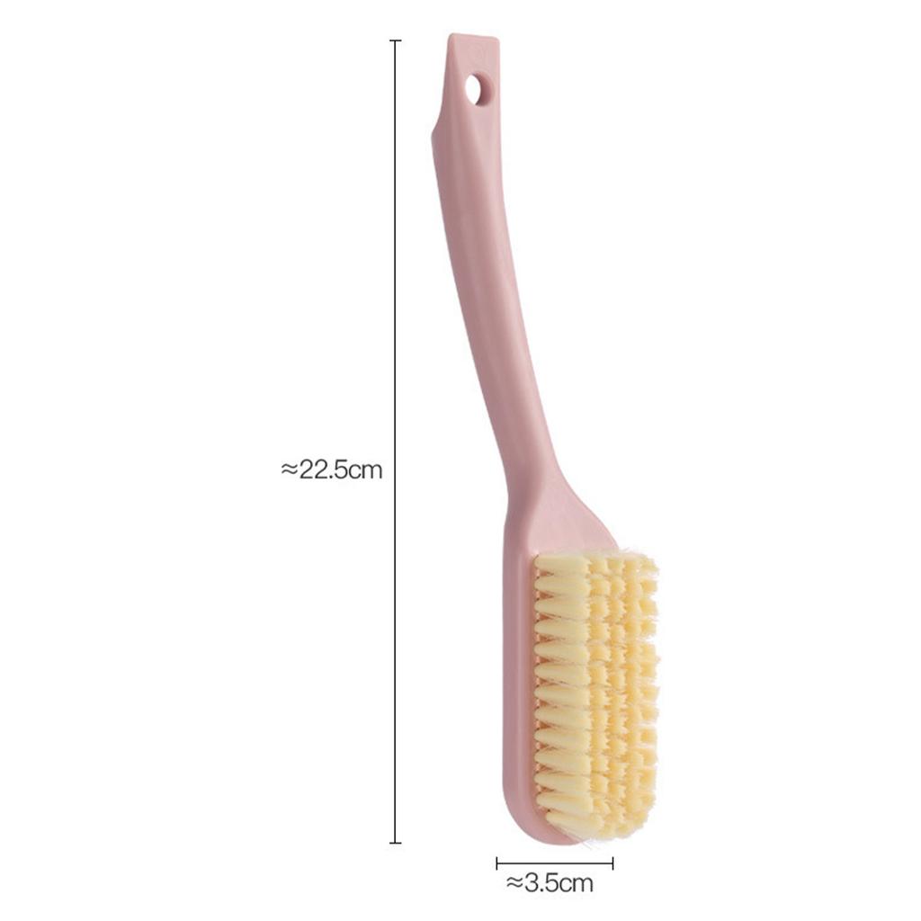 Shoe Cleaning Brush Versatile Soft Handle Shoe Scrub Brush for Bathroom Kitchen
