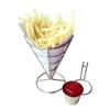 Mini French Fries Basket Food Bucket Snack Potato Chips Barrel Container