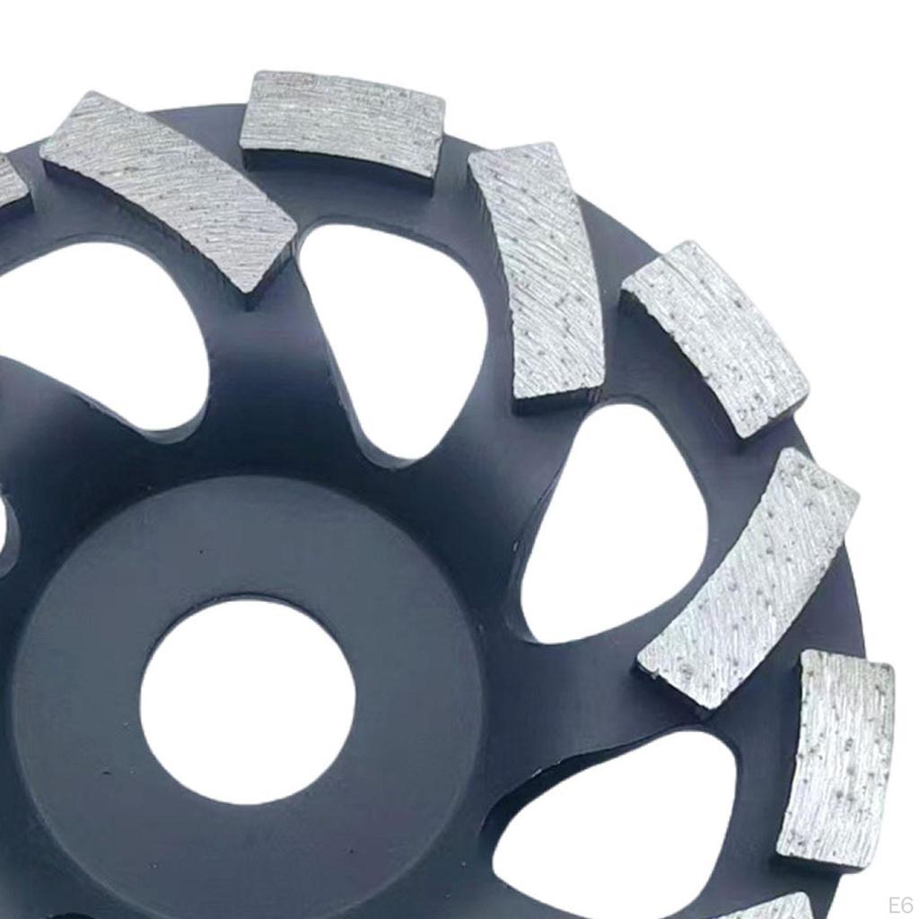 Concrete Grinding Wheel 5 Inch Heavy Duty Fit 22.23mm ,with Diamond Segment Cup ,for