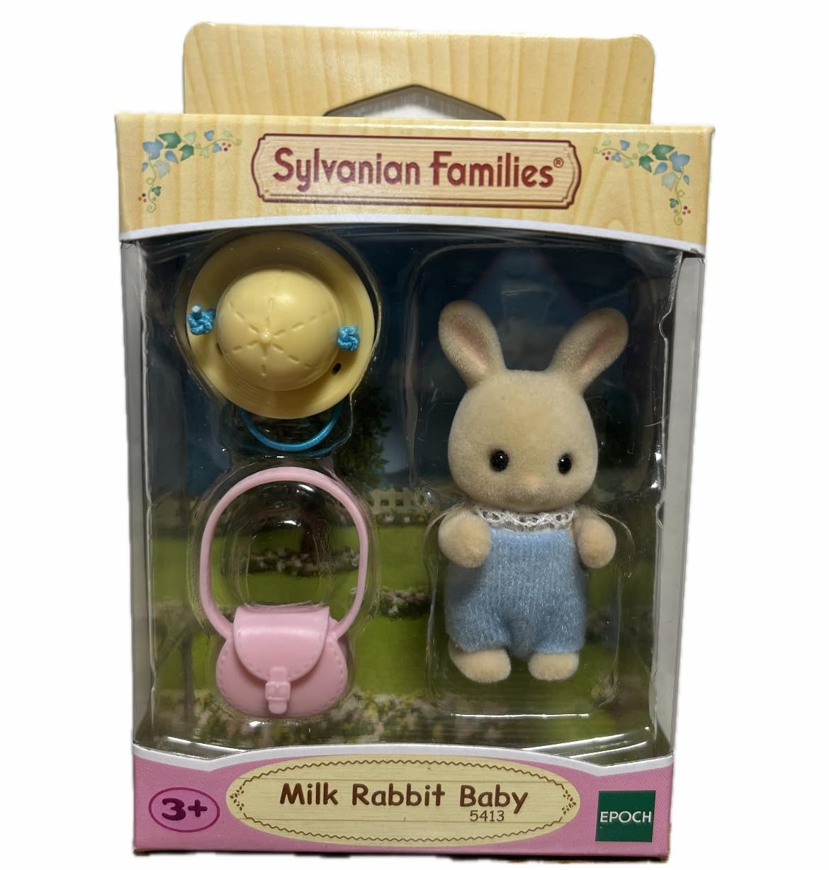 

Молочный кролик Малыш Sylvanian Families Молочный кролик Малыш Шапочка Сумка Overseas Версия Набор из 3 предметов [Товар]