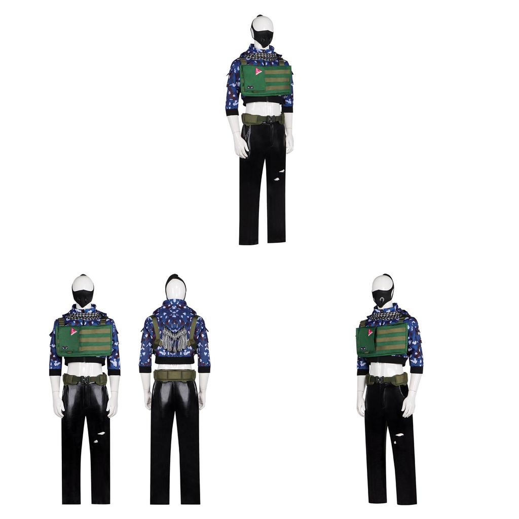 Delta Force Revenant Cosplay Costume For Women With Uniform Fabric For Anime Conventions