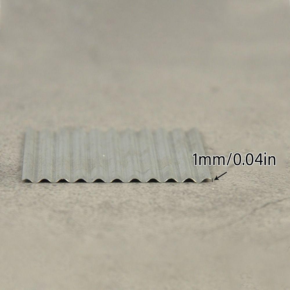 Scale Building Making Sand Table Miniature Corrugated Tile Steel Shed Wargame Scenery Scene Model