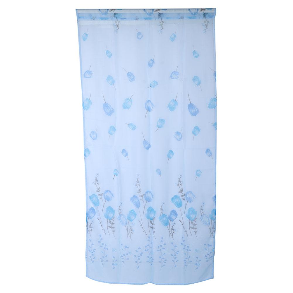 

1x2m Window Sheer Elegant Window Voile Curtains for Balcony Rooms Decoration