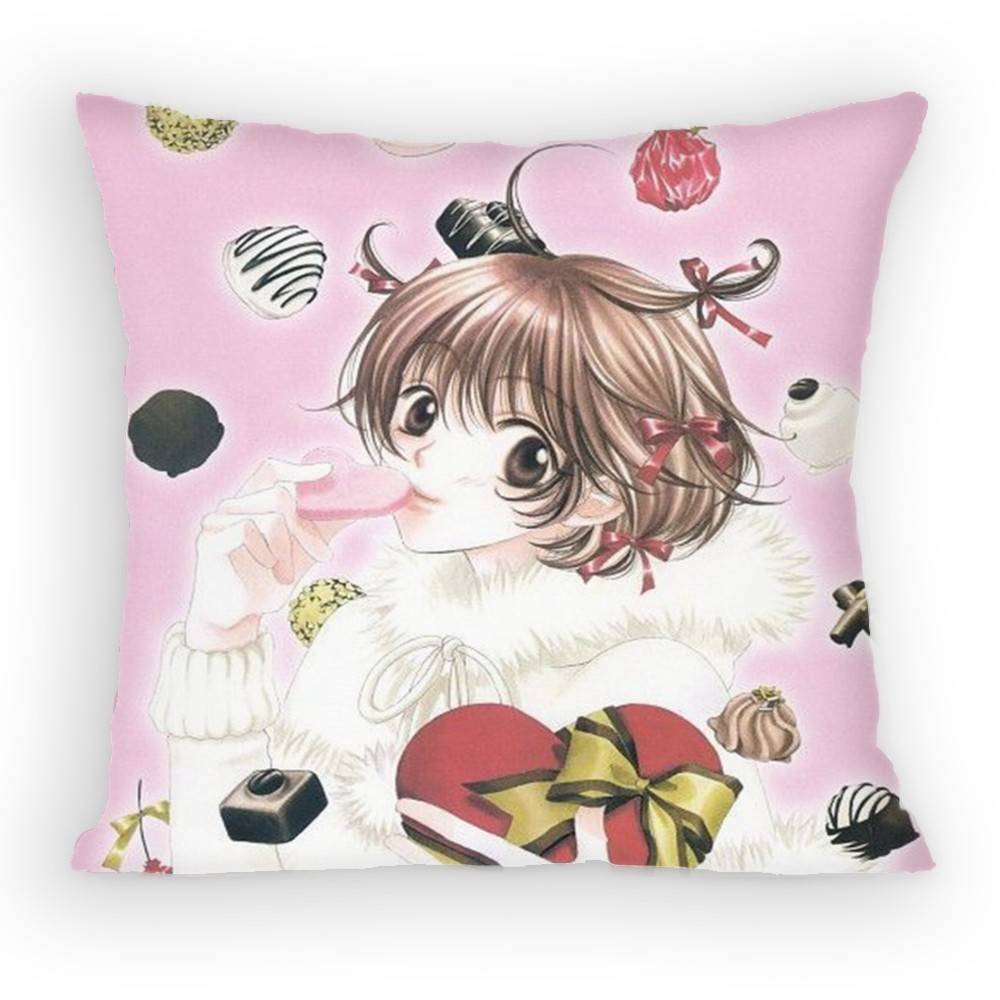 Shoujo Manga HanaKimi Pillow Case Sofa Living Room for Bedroom Car Headboard Backrest Cushion Square Cushion Nap Time