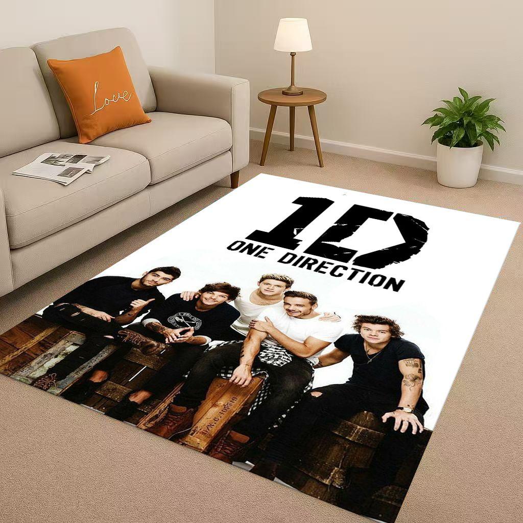 27 Stil Neu One D-Direction Sänger Star Wohnzimmer Rutschfester Bereichsteppich Teppich für Schlafzimmer Spielzimmer Sofa, Leicht zu reinigende Haustürmatte