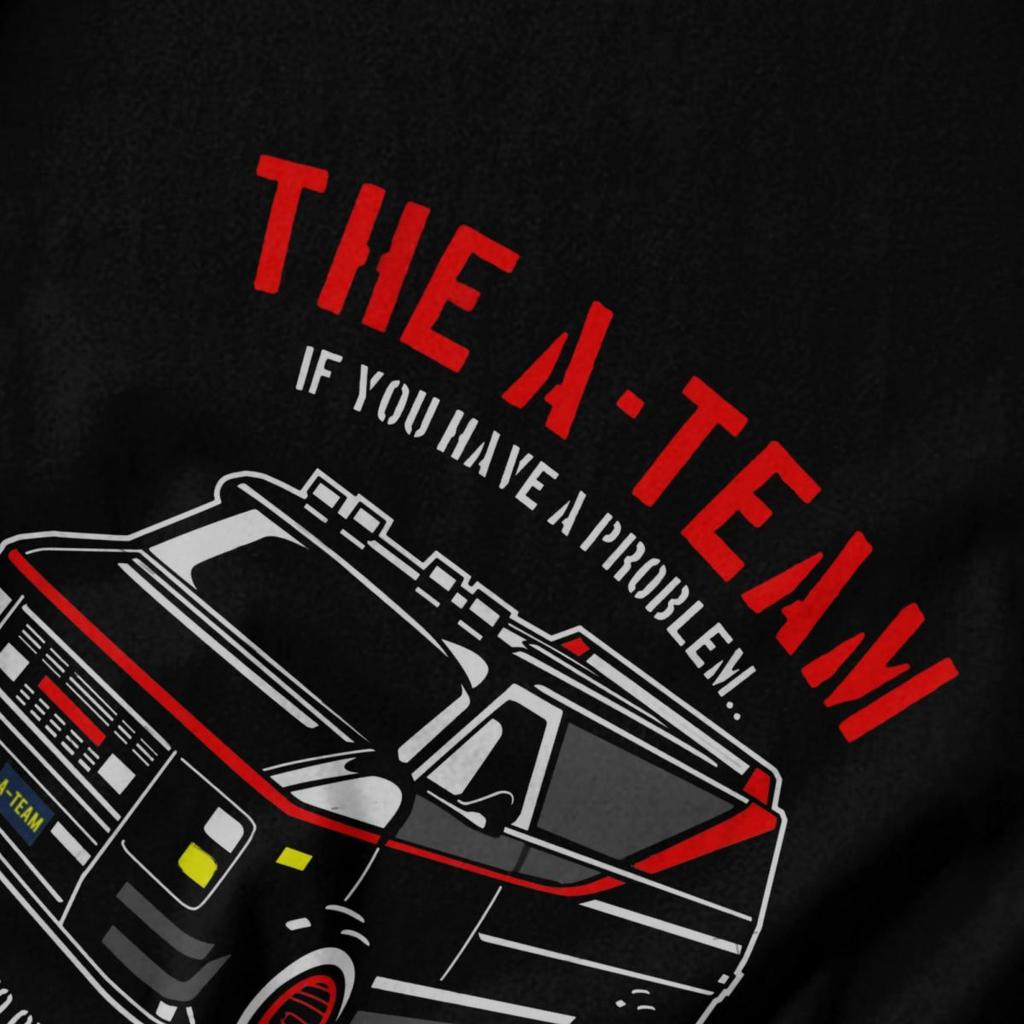 Men T Shirt Mashup TV 80s Hanniba The ATeam Unique Y2K Graphic Anime Unisex Clothing T Shirts