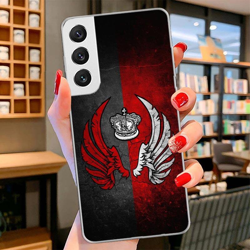 Poland Flag Cover Phone Case For Samsung Galaxy S26 S25 Edge S24 Ultra S23 S22 Plus S21 S20 FE Soft Fundas Shell Galaxy S25 S24