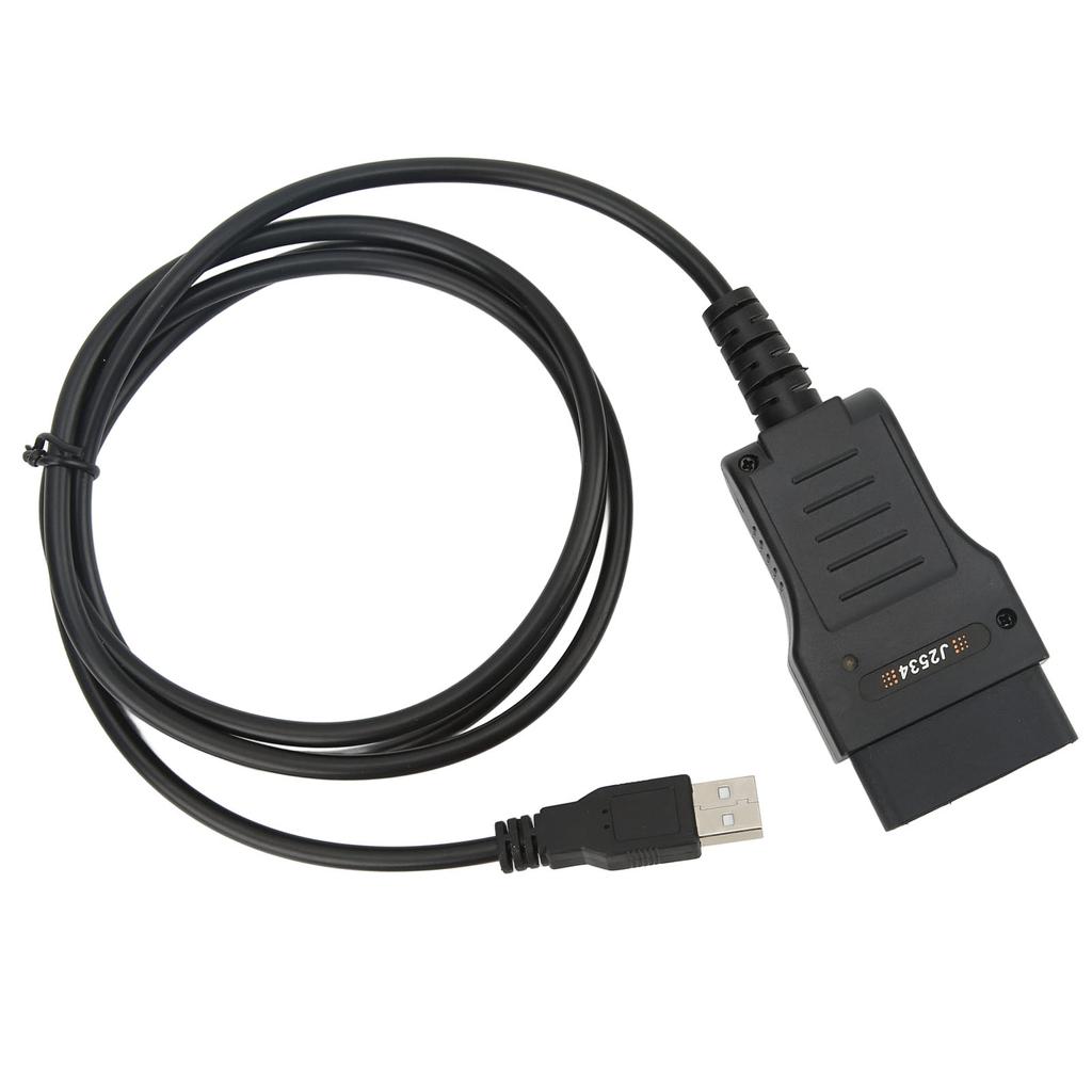 for HDS 16Pin OBDII Diagnostic Interface Cable Active Test Tool with LED Status Indicator for 1996‑2010 Vehicles