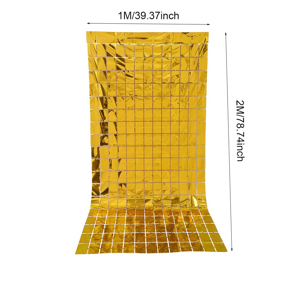 1pc Wedding Decor Sequin Glitter Curtain, Party Backdrop Decoration, Bachelor Party Birthday Party Supplies,Baby Shower