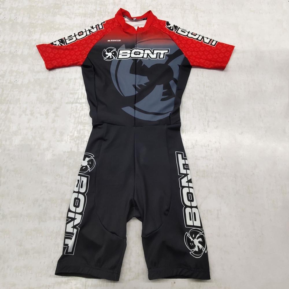 BONT Pattini da Ghiaccio Team Skate Dump Rosa Racing Tuta Intera Uomo Velocità Pattinaggio Inline Pattini a Rotelle Pattinaggio Veloce Triathlon Ciclismo 2022