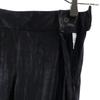 ISSEY MIYAKE Long Pants 1 Black Series Side Hem Zip Women Used