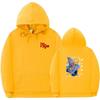 Unisex Anime-Inspired Hooded Sweatshirt With Ribbed Hem Loose Fit 81-90% Cotton 400g Weight Wear