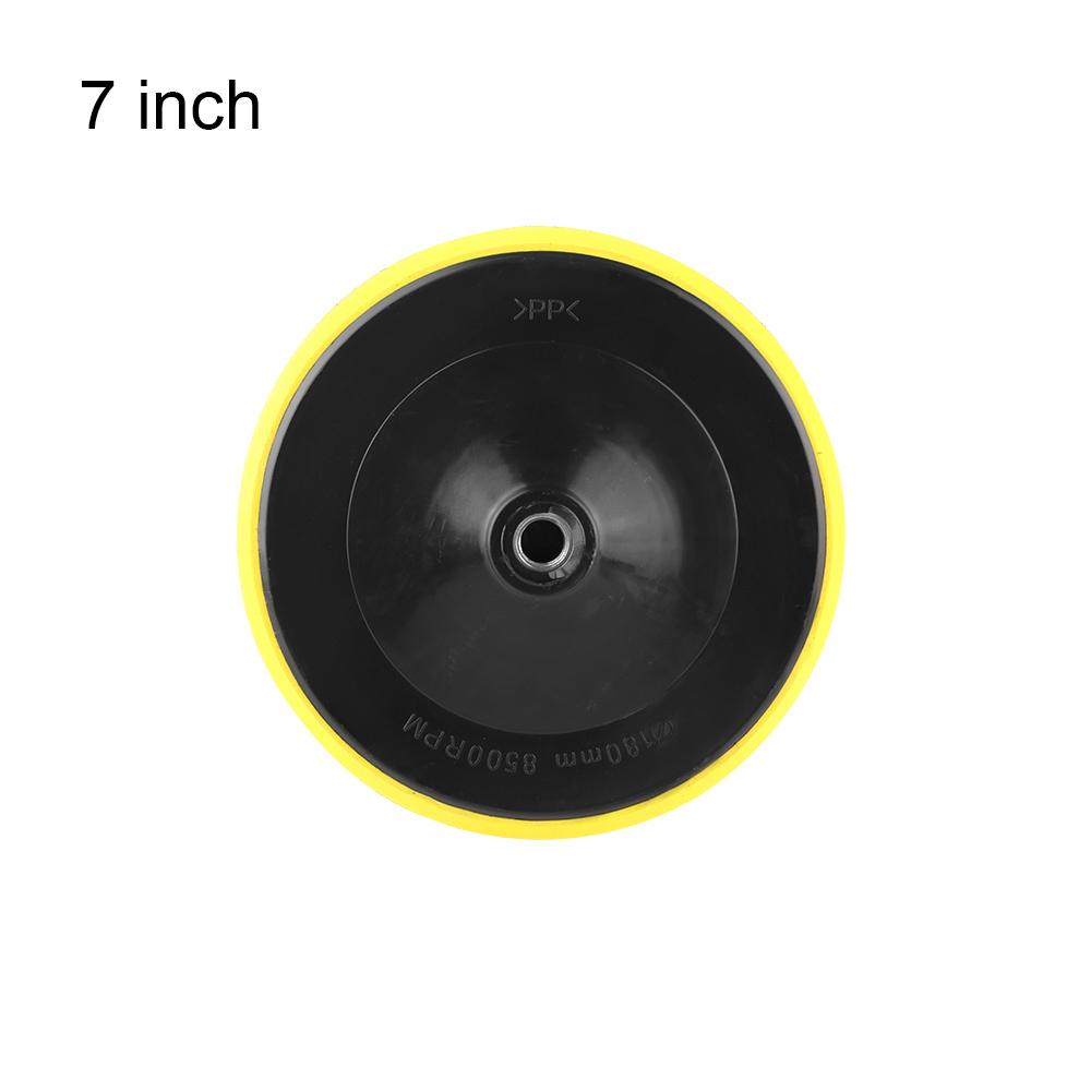 1 pz 3/4/5/6/7 pollici auto M14 piastra di supporto tampone gancio e anello lucidatura tampone dia.75,100,125,150,180mm utensili manuali