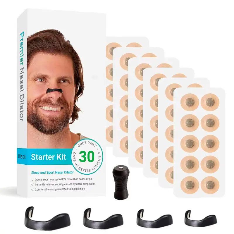 Magnetic Nasal Breathing Expander Nasal Patch Nose Clip Entry-level Kit, Used To Improve Sleep Quality, Prevent Snoring, Sleep Mouth Tape
