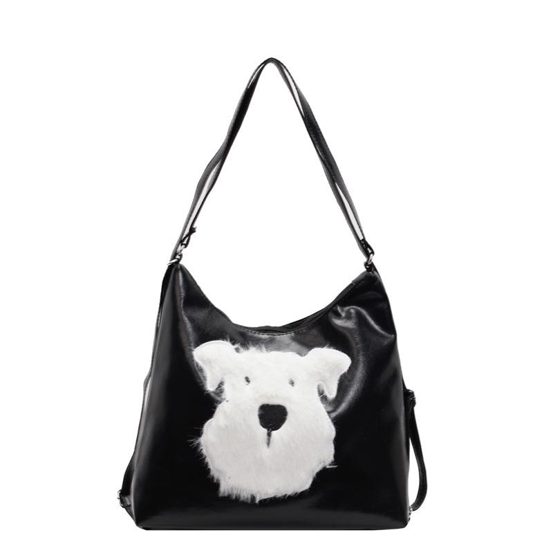 Niedliche Cartoon Tragetasche mit großem Fassungsvermögen für Damen Herbst und Winter Neu Koreanischer Stil Ins Mode Rucksack Lässige Damentasche