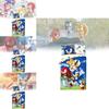 Sonic The Hedgehog Cartoon Bedding Set With Cotton Duvet Cover And Pillowcase For Bedroom Decor