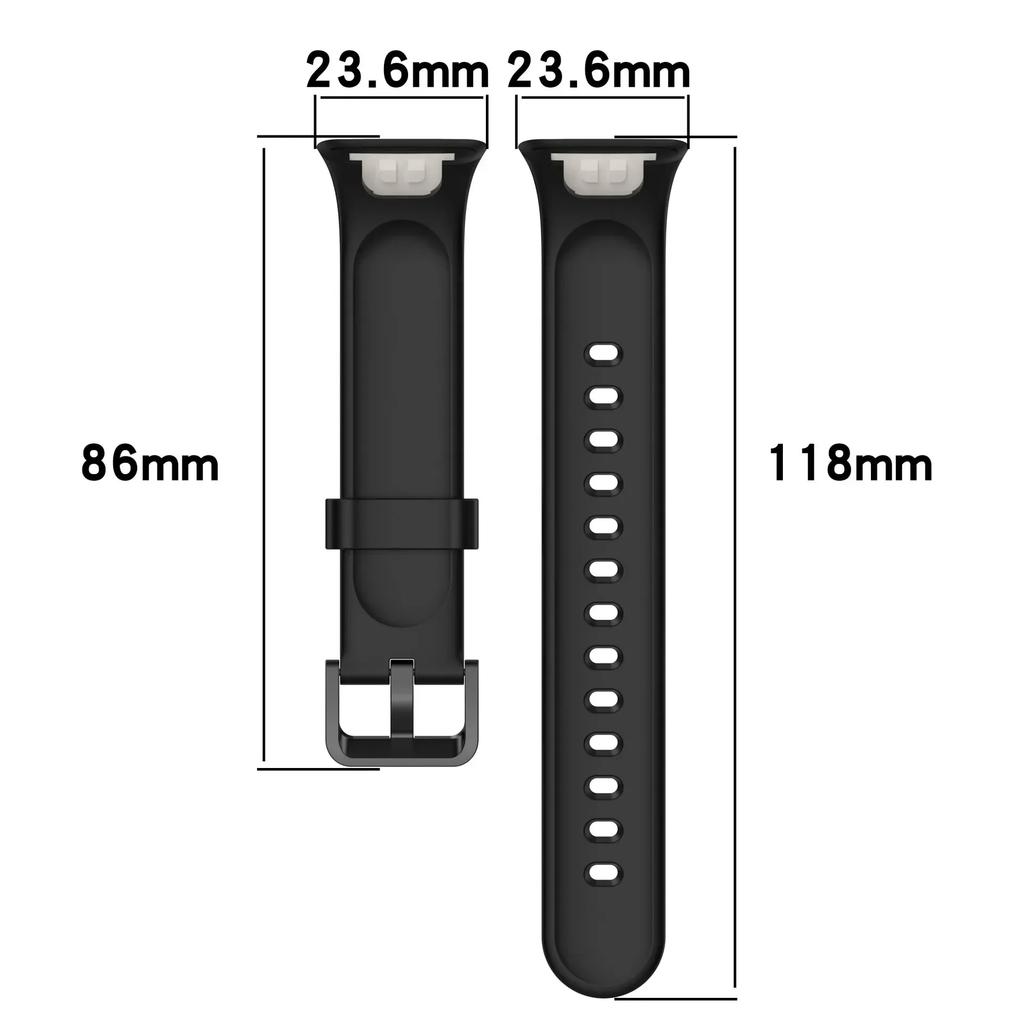 Watch Strap for Xiaomi Mi Band 7 Pro Wristband Liquid Silicone Bracelet WristStrap Correa Mi Band 7pro Smart watch Accessories