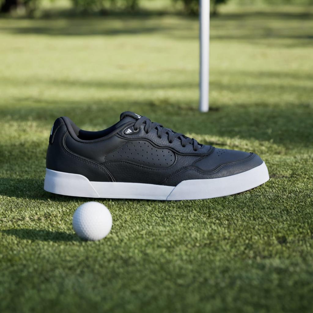adidas Golf Retrocross 25 IH9978 Men's Performance Sports Shoes Core Black / Cloud White / Gum