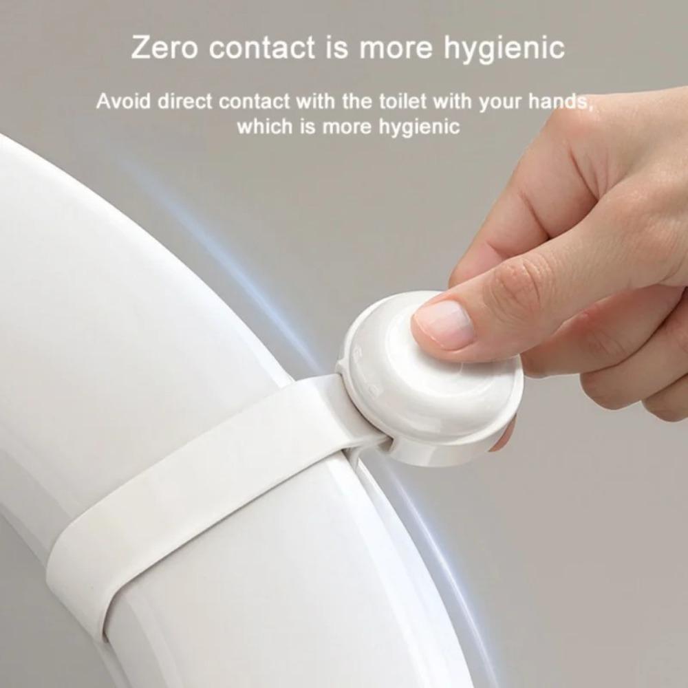 Touch Free Toilet Lid Lifter Handle Durable Closestool Holder  WC Accessories
