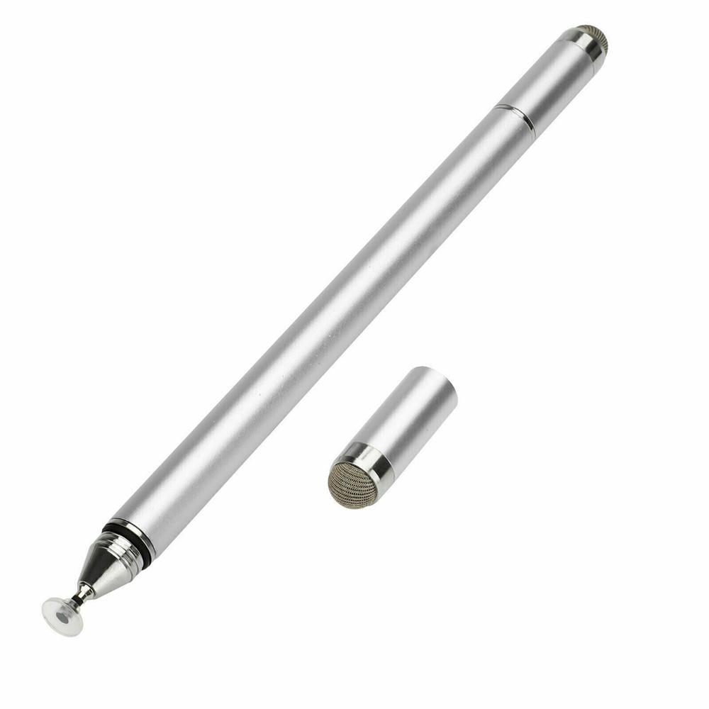 

Universal Capacitive Touch Screen Pen Disc Stylus Drawing For iPad Tab Phone Fiber Tip Active Smart Pencil White Pink Wholesale срібний