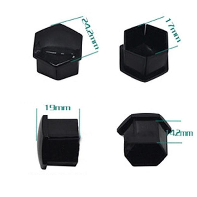 Praktická krytka šroubu pneumatiky Matice automobilové pneumatiky Ochranný kryt plastové skořepinové matice