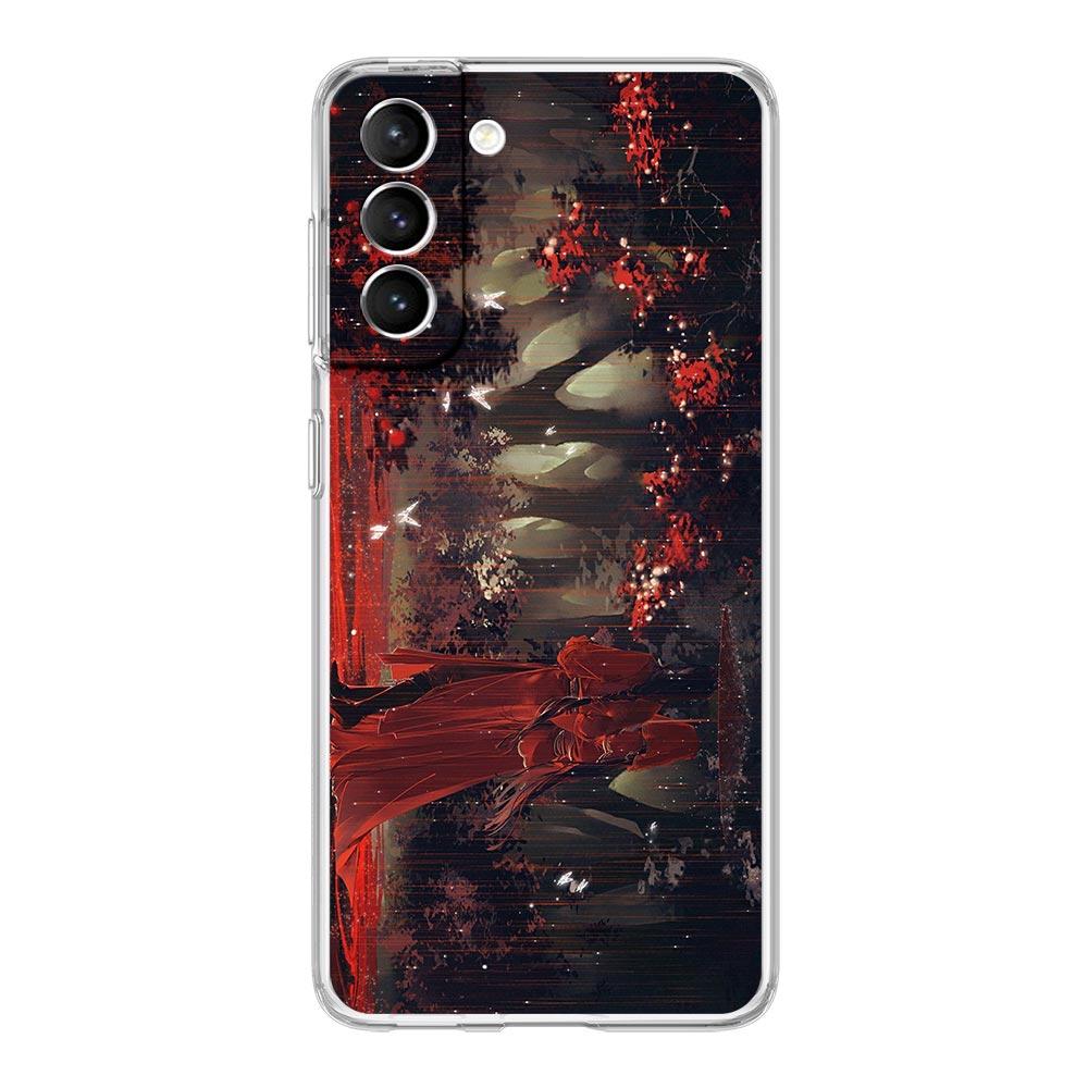 TGCF Heaven Official's Blessing-Telefonhülle für Samsung Galaxy S22 5G S20 Ultra S21 FE 5G S10E S9 S8 S10 Plus Note 20, transparente Abdeckung
