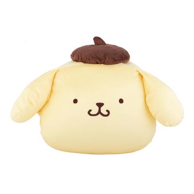 Pompompurin Body Hug Me Plush Character Sanrio 427794 Pillow, Approx. 61x36cm, Cushion, Goods, Gift, Pillow, Yellow,