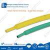 Black/Transparent Halogen-Free Heat Shrink Tube: Waterproof Insulation Sleeve for LED Strip, Lamp Pole, Motor Wiring Harness.