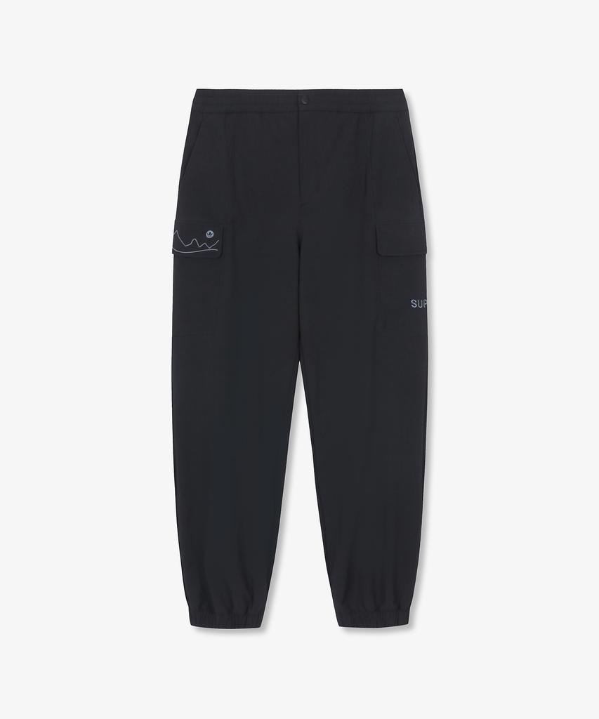 SUPRA Mountain Cargo Jogger Pants (Black)