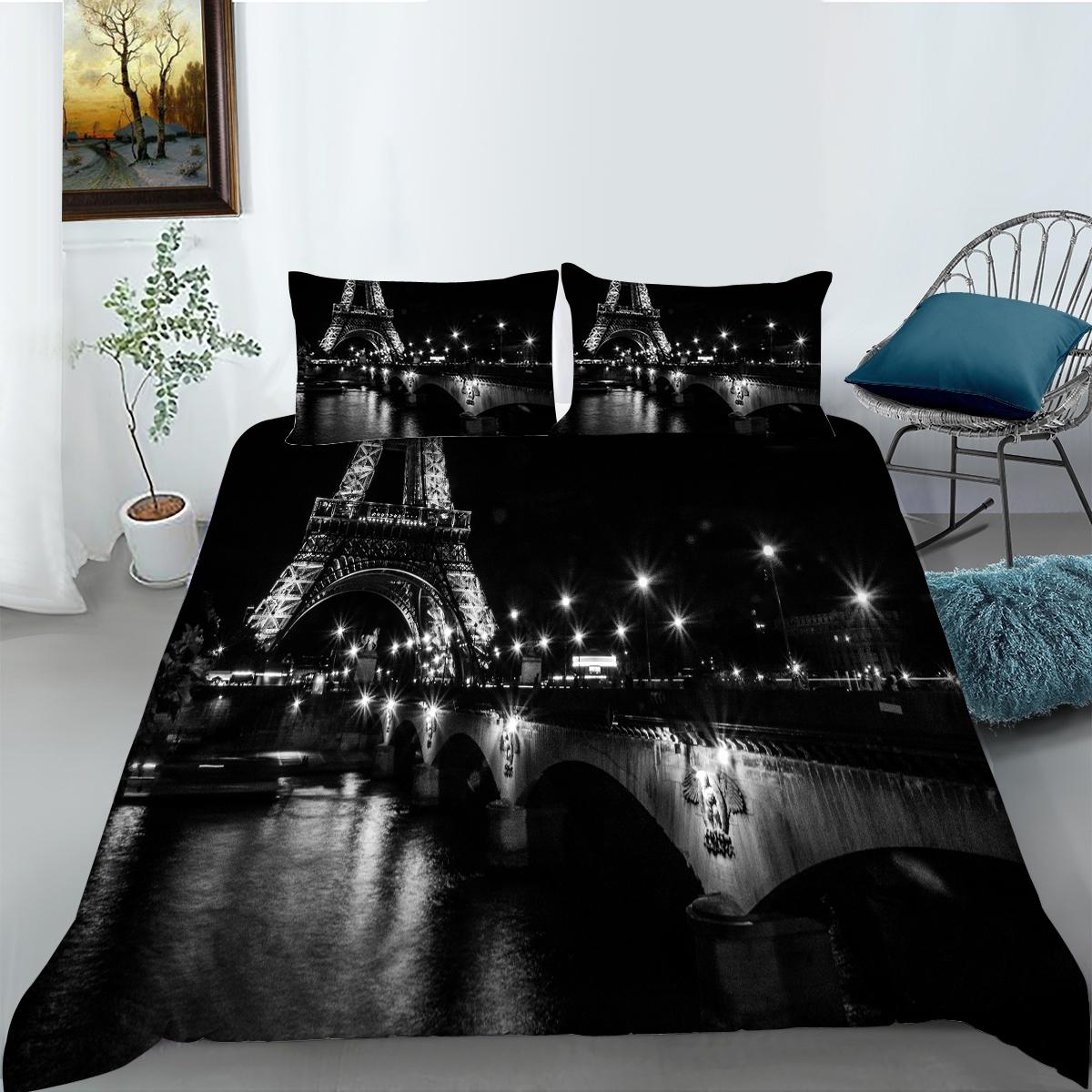 

3D Архитектура Пейзаж Постельные принадлежности Постельные принадлежности Постельные принадлежности Постельные принадлежности Постельные принадлежности Наволочка Простыня для постельного белья/Двуспальная кровать Полный размер 2/3 Постельные принадлежност