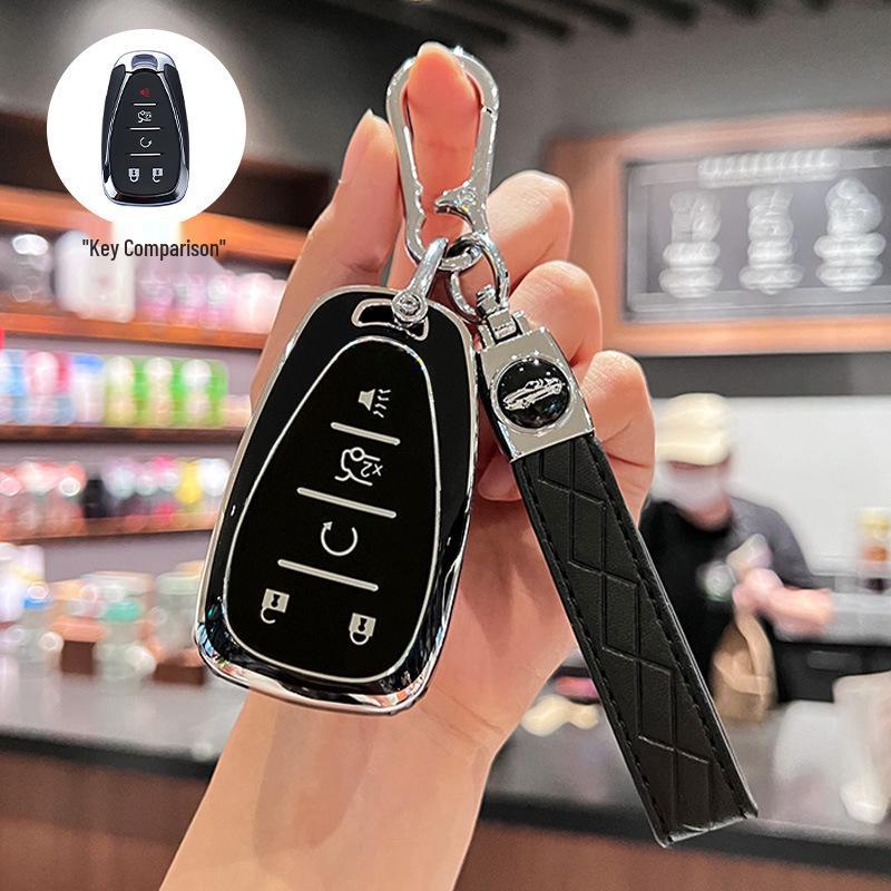 Compatible Chevrolet Key Cover for Volando, Malibu XL, Chuangku, Chuangjie, Explorer, Shell Buckle, and Changxun Models – Full Protection