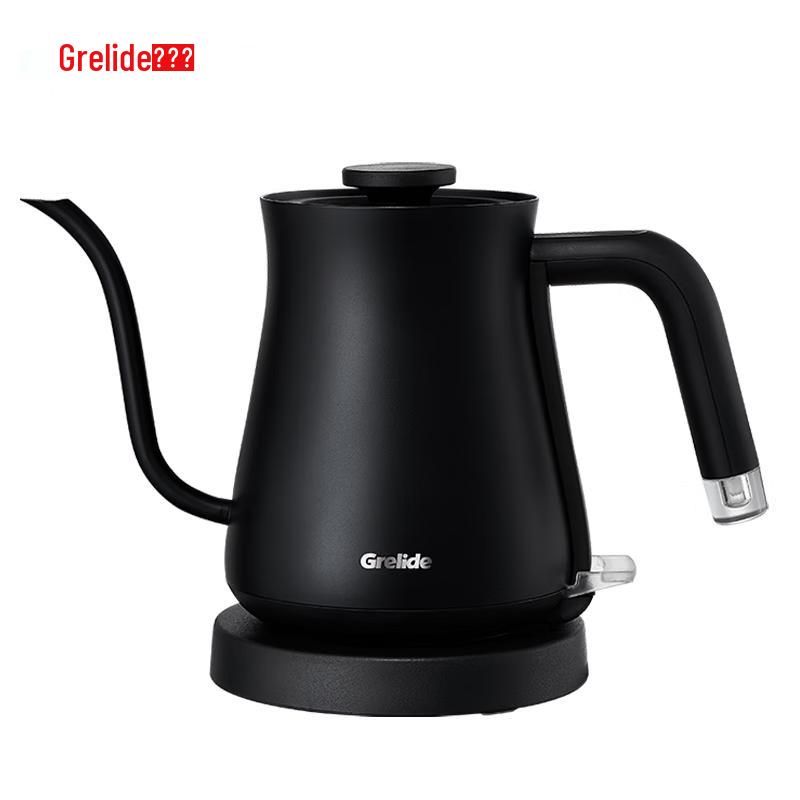 Grelide 0.7L 304 Stainless Steel Electric Kettle CN plug (adapter included)