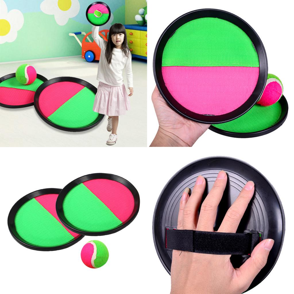 💰Kaufe Toss & Catch Ball Spiel mit Disc / Palm Paddles, Pink und Grün zum  besten Preis im Online-Shop bei Joom