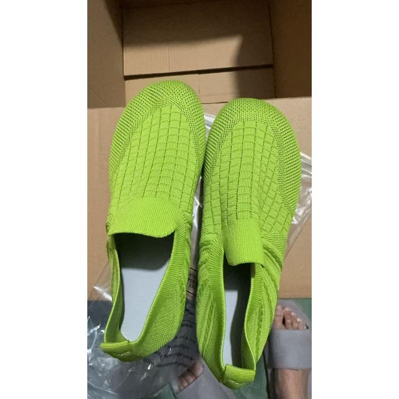 

Женские туфли с большой головой, туфли на широкую ногу, женские туфли больших размеров, удобные и свободные, всесезонная обувь 44 светло-зеленый