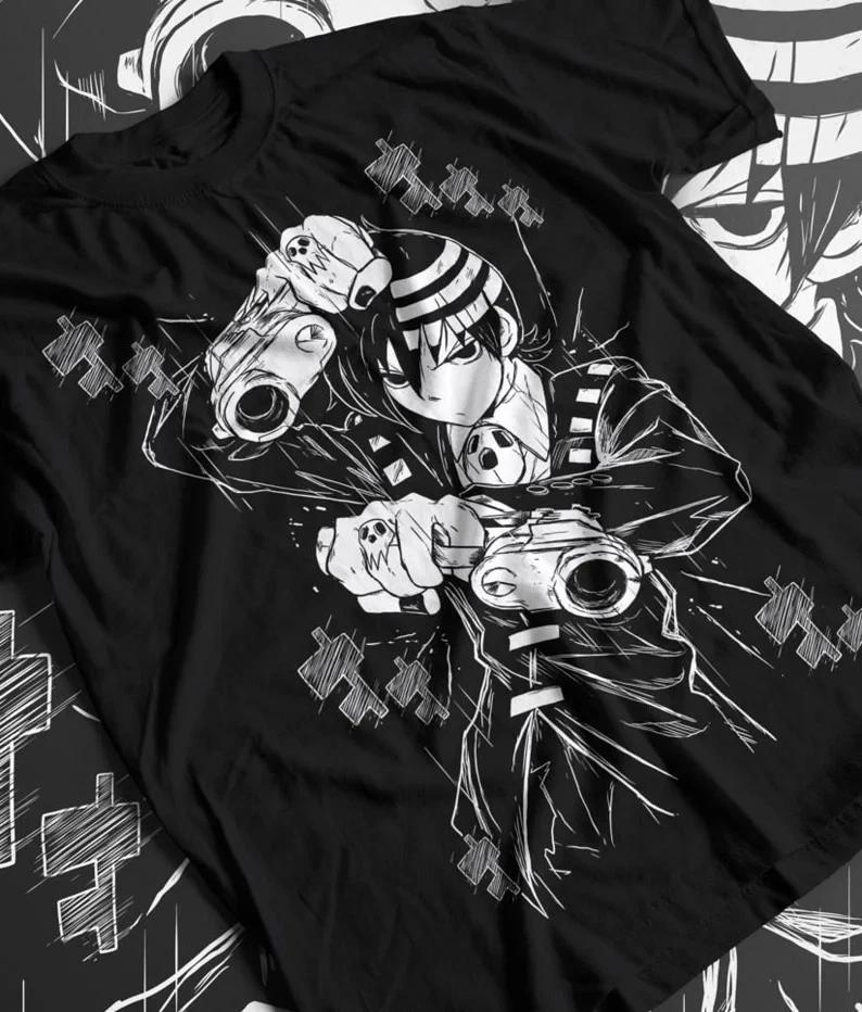 Soul Eater Death The Kid TShirt Anime Unisex Unisexga 2 S