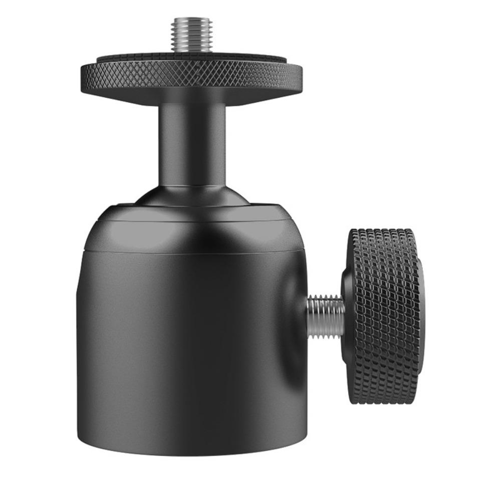 

Вращающееся на 360 градусов шаровое крепление, основание, черный зажим для фона, держатель для фотографической лампы, для мобильного телефона 1/4 Screw Adapter