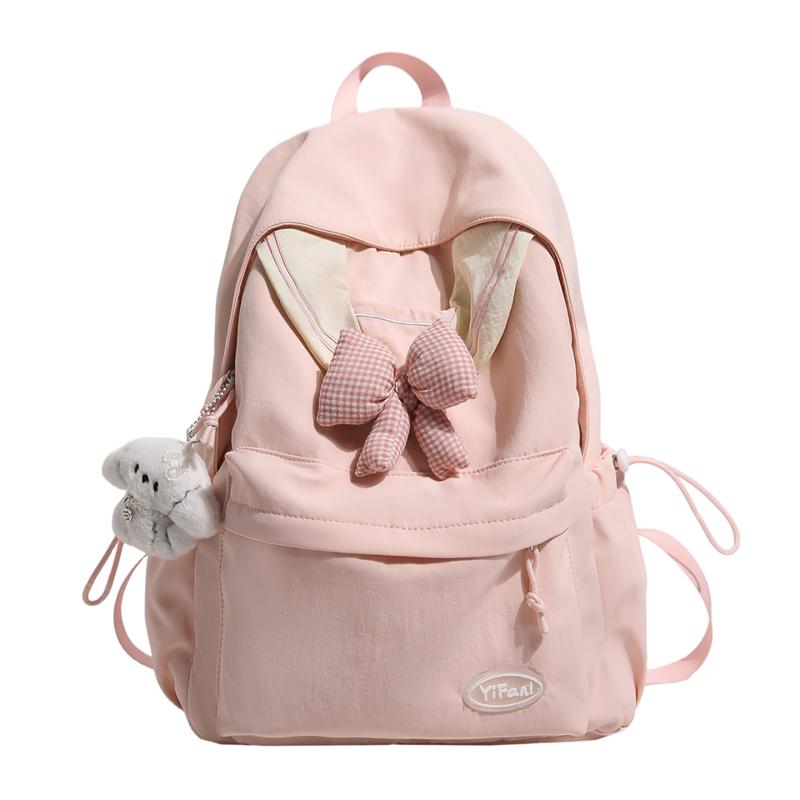 Student Schoolbag Women's Bow Backpack
