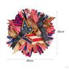 Patriotic Wreath Handmade 4TH of July for Festival Window Home Decor